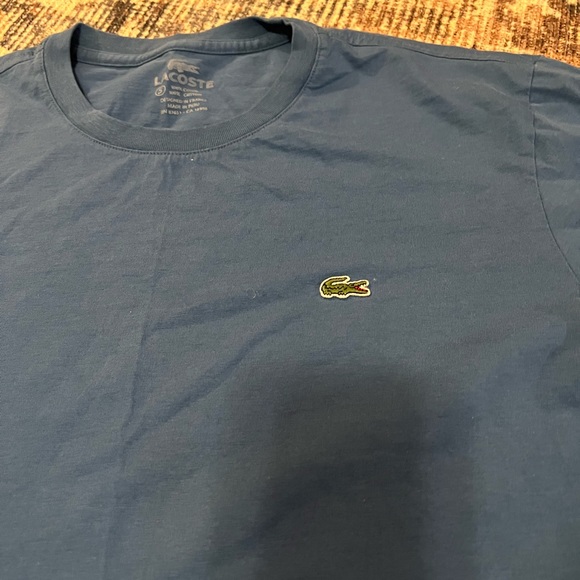 Mens basic Lacoste T-shirt small - Picture 3 of 4